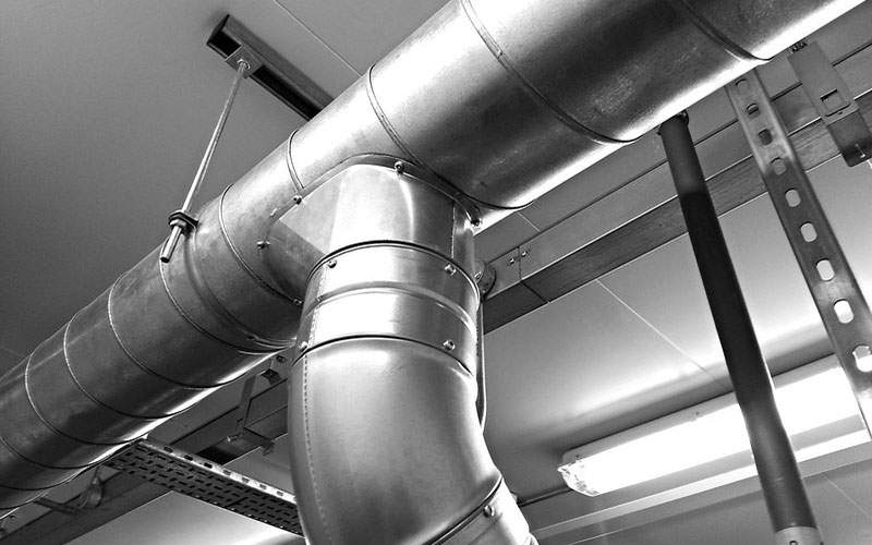 Ducting work  by B&C fabrications Ireland